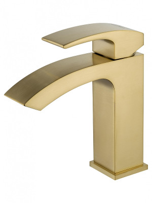Смеситель для раковины Wonzon &amp; Woghand Fit WW-88139009-BG цвет Брашированное золото
