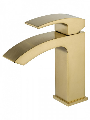 Смеситель для раковины Wonzon &amp; Woghand Fit WW-88139009-BG цвет Брашированное золото