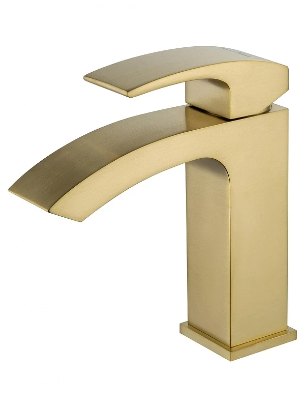 Смеситель для раковины Wonzon & Woghand Fit WW-88139009-BG цвет Брашированное золото