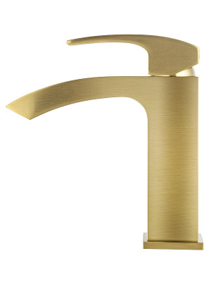 Смеситель для раковины Wonzon &amp; Woghand Fit WW-88139009-BG цвет Брашированное золото