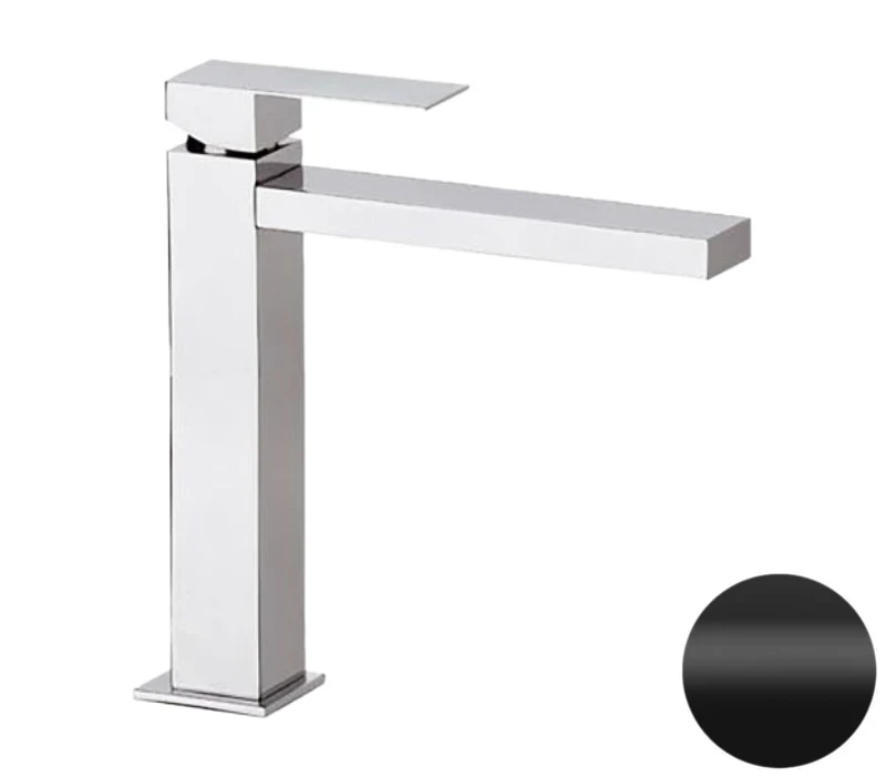Смеситель для раковины Remer Q-Design QD11LNO цвет Черный матовый