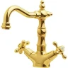 Смеситель для раковины Boheme Tradizionale Oro 292-BSW Золото латунь