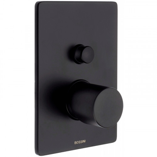 Смеситель для душа Bossini Oki Z00006.073 Черный матовый латунь встраиваемый