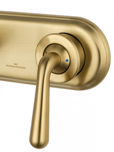 Смеситель для раковины Wonzon &amp; Woghand Steam WW-88869008-BG цвет Брашированное золото