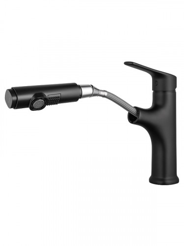 Смеситель для раковины Wonzon &amp; Woghand WW-AE4151-MB цвет Черный матовый