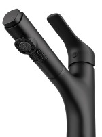 Смеситель для раковины Wonzon &amp; Woghand WW-AE4151-MB цвет Черный матовый