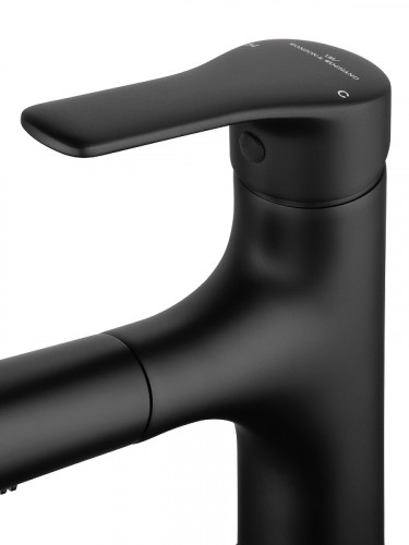 Смеситель для раковины Wonzon &amp; Woghand WW-AE4151-MB цвет Черный матовый