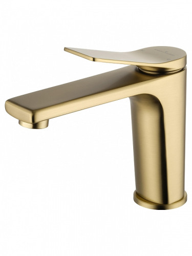 Смеситель для раковины Wonzon &amp; Woghand WW-XH-012-BG цвет Брашированное золото