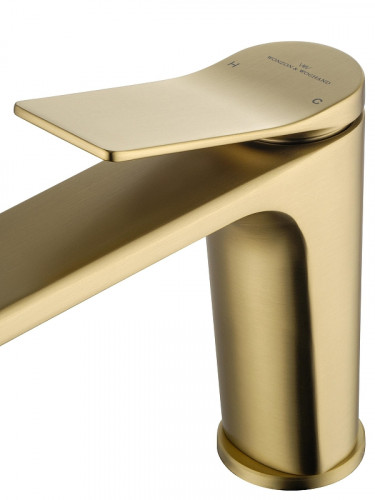 Смеситель для раковины Wonzon &amp; Woghand WW-XH-012-BG цвет Брашированное золото