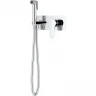 Гигиенический душ со смесителем Teska Elsa Pro BTK6406 Хром латунь встраиваемый