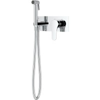Гигиенический душ со смесителем Teska Elsa Pro BTK6406 Хром латунь встраиваемый