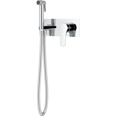 Гигиенический душ со смесителем Teska Elsa Pro BTK6406 Хром латунь встраиваемый