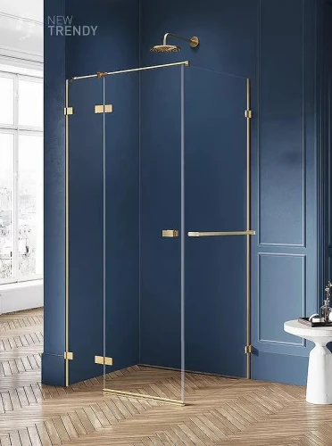 Душевое ограждение New Trendy AVEXA Gold x EXK-3031