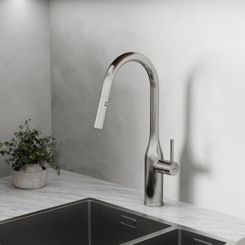 Смеситель для кухни Sancos Grand SC4002BNG Нержавеющая сталь латунь