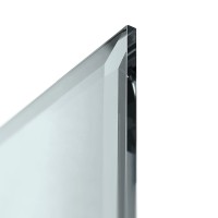 Зеркало Evoform Style 50x50 BY 0825 с зеркальным обрамлением - цвет Графит стекло