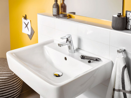 Смеситель для раковины Kludi Pure Easy 370280565 Хром латунь