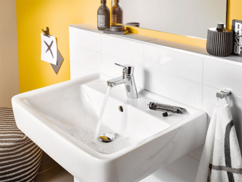 Смеситель для раковины Kludi Pure Easy 370280565 Хром латунь