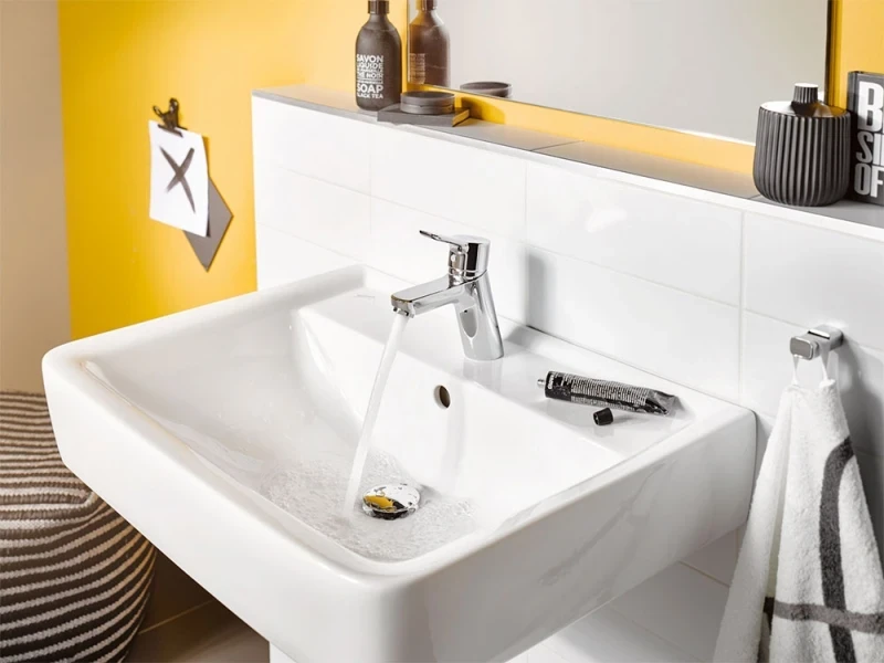 Смеситель для раковины Kludi Pure Easy 370280565 Хром латунь