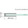 Душевой уголок WasserKRAFT Vils 120x100 56R10 профиль Хром стекло прозрачное
