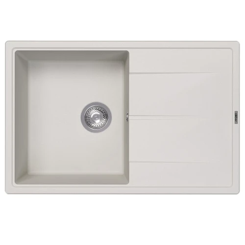 Кухонная мойка Abber Quarz 78 AQ2904W цвет Белый