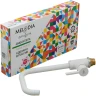 Смеситель для кухни Melodia della vita Ostessa MDV35115_wt Белый Хром латунь