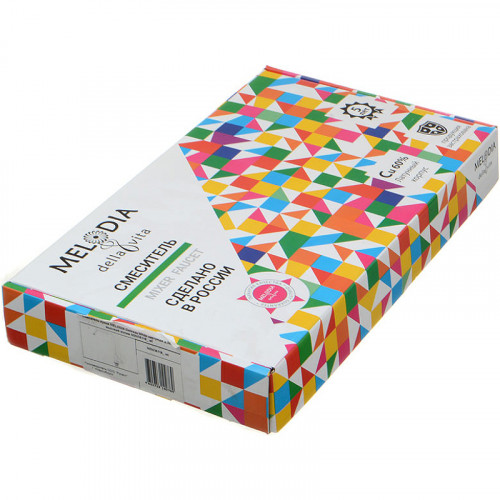 Смеситель для кухни Melodia della vita Ostessa MDV35115_wt Белый Хром латунь