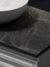 Столешница под раковину Sancos 100 TT100A1 Black Sky искусственный камень (литьевой мрамор)