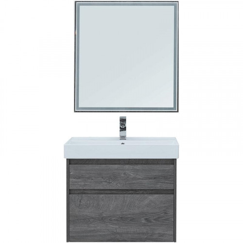 Комплект мебели для ванной Aquanet Nova Lite 75 242904 подвесной Дуб рошелье