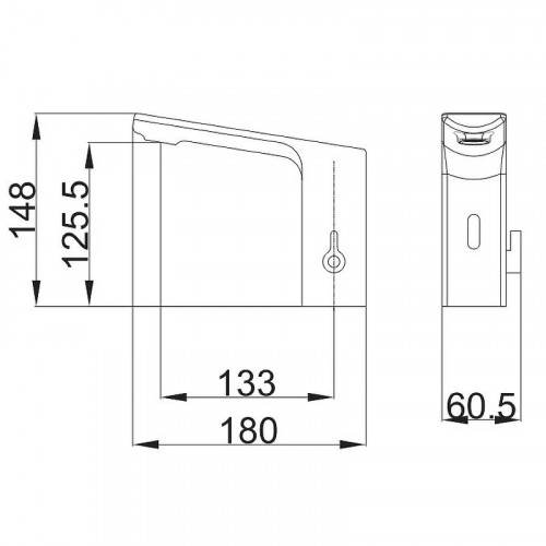 Смеситель для раковины Belz B524 Хром латунь