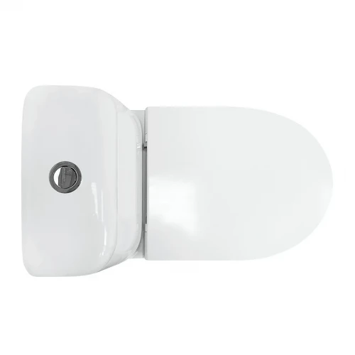 Унитаз-компакт Sanita Luxe Max SL DM WC.CC/Max/2-DM/WHT.G/S1 с бачком и сиденьем Микролифт