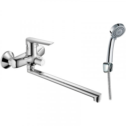 Смеситель для ванны ESKO Lagos LG 31 универсальный Хром пластик на стену