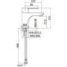 Комплект смесителей Paffoni Red 255122 с донным клапаном цвет Хром