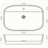 Раковина Laguraty 60 8318B Белая