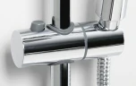 Душевая система WasserKRAFT A199.069.065.010.CH Thermo с термостатом Хром латунь на стену
