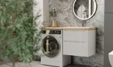 Столешница под раковину Jorno Wood 122 Wood.06.122/LW Светлое дерево