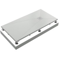 Душевой поддон из искусственного камня Creto Ares 120x90 1-0036 Белый