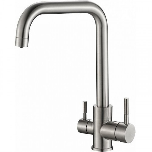 Смеситель для кухни ZorG Steel Hammer SH715INOX Сталь