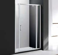 Душевая дверь Cezares Molveno 160 MOLVENO-BA-12-100+60-C-Cr-IV профиль Хром стекло прозрачное