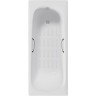 Чугунная ванна Delice Continental 150x70 DLR230612R-AS с отверстиями под ручки с антискользящим покрытием
