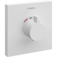 Смеситель для душа Hansgrohe ShowerSelect HighFlow 15760700 с термостатом Белый матовый латунь встраиваемый