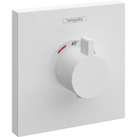 Смеситель для душа Hansgrohe ShowerSelect HighFlow 15760700 с термостатом Белый матовый латунь встраиваемый