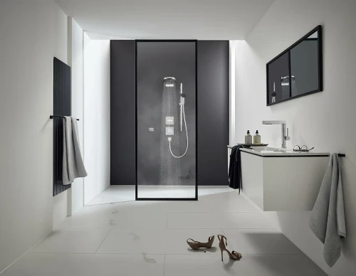Смеситель для душа Hansgrohe ShowerSelect HighFlow 15760700 с термостатом Белый матовый латунь встраиваемый
