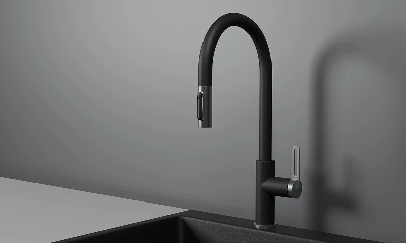 Смеситель для кухни Granula 8168 цвет Турмалин