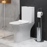 Унитаз-компакт Grossman Classic GR-4465SQ-K26 цвет Белый глянцевый с бачком и сиденьем Микролифт
