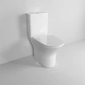 Унитаз-компакт Grossman Classic GR-4465SQ-K26 цвет Белый глянцевый с бачком и сиденьем Микролифт