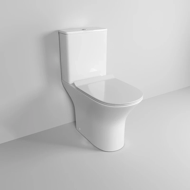 Унитаз-компакт Grossman Classic GR-4465SQ-K26 цвет Белый глянцевый с бачком и сиденьем Микролифт