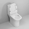 Унитаз-компакт Grossman Classic GR-4465SQ-K26 цвет Белый глянцевый с бачком и сиденьем Микролифт