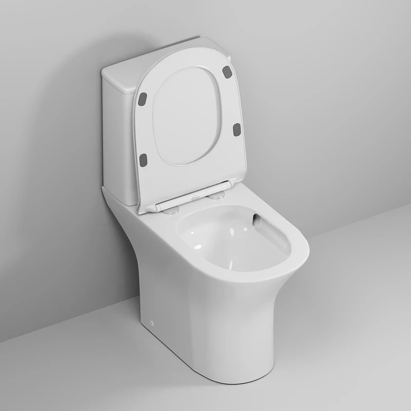 Унитаз-компакт Grossman Classic GR-4465SQ-K26 цвет Белый глянцевый с бачком и сиденьем Микролифт