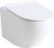 Унитаз с инсталляцией DIWO Orange C07 C07-100W + DIWO 4501 с сиденьем Микролифт с клавишей смыва цвет Глянцевый белый