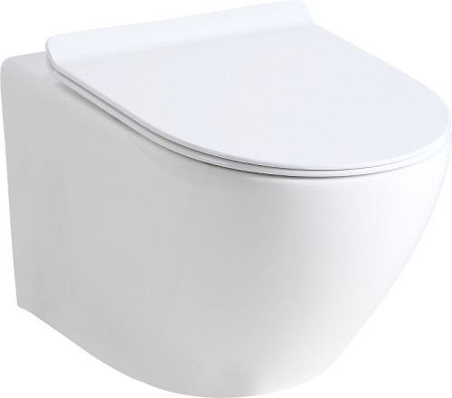 Унитаз с инсталляцией DIWO Orange C07 C07-100W + DIWO 4501 с сиденьем Микролифт с клавишей смыва цвет Глянцевый белый
